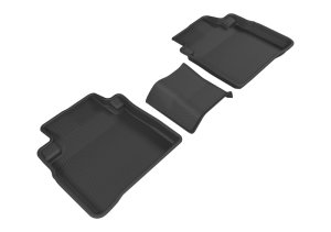 Nissan Maxima Floor Mats - Rear - 3D MAXpider - Kagu - Black - `16-`19 Nissan Maxima Floor Mats - Rear - 3D MAXpider - Kagu - Black - `16-`19